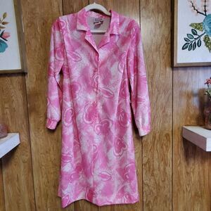 California Looks | Vintage 60s/70s Shirt Dress | Size 10
